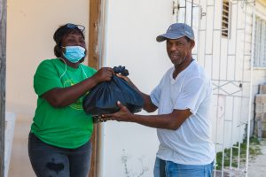 Man Receives Care package from women